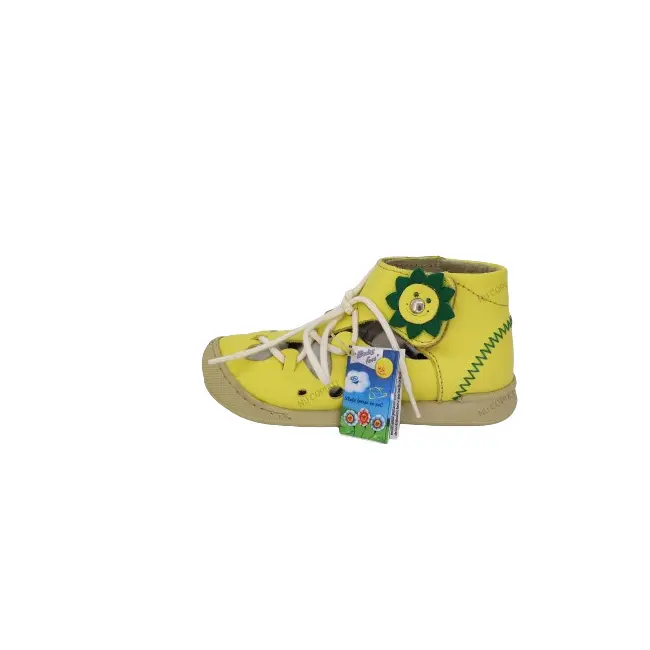 Sandale copii, Tahiti (Culoare nappa: rosu, Marime: 20, Decor: Floare)