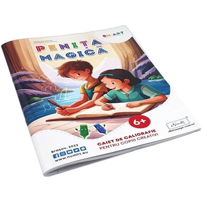 Penita Magica - Caiet Caligrafie clasa 1 NumLit PMag-Cl1 BBJPMag-Cl1_Initiala