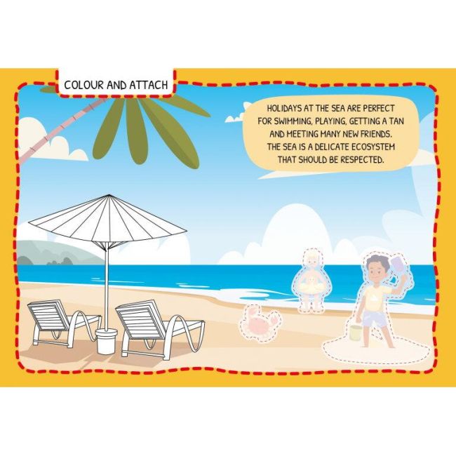 Primul set de arta & lucru manual - in vacanta
