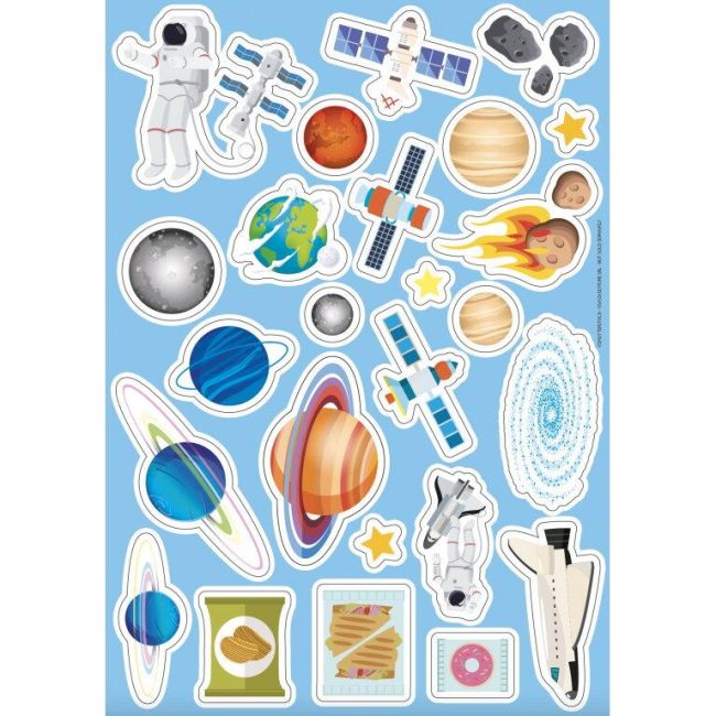 Primul set de arta & lucru manual - spatiu cosmic