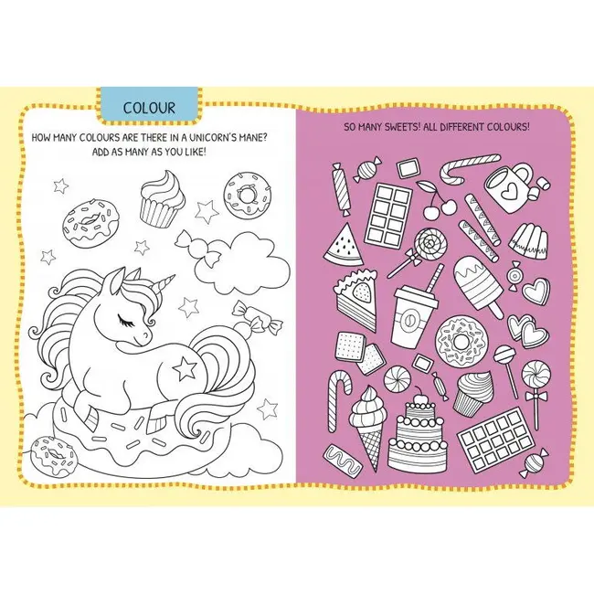 Primul set de arta & lucru manual - unicorni