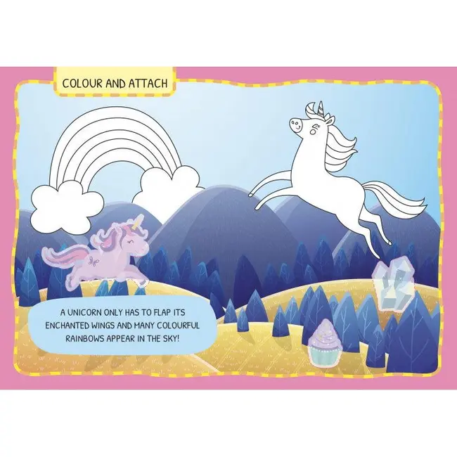 Primul set de arta & lucru manual - unicorni
