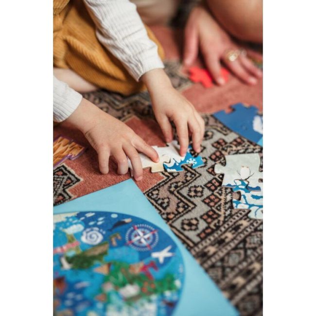 Cunoaste si exploreaza - puzzle minunile naturii (200 piese)