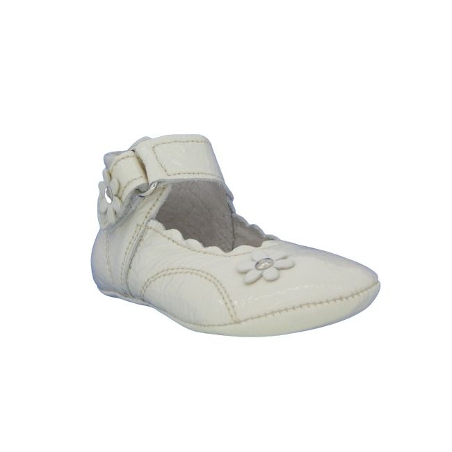 Balerini baby Katia (Marime: 17, Culoare nappa: alb)