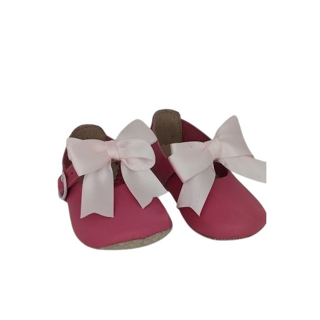 Balerini Botez Sofia by Baby fox (Marime: 18, Culoare nappa: ciclam)