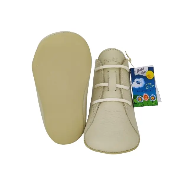 Ghetute BIT cu siret (Marime: 19, Culoare nappa: Ivory)