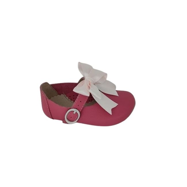 Balerini Botez Sofia by Baby fox (Marime: 17, Culoare nappa: Roz)