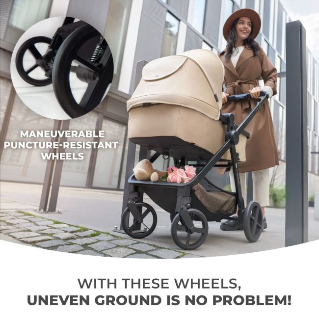CARUCIOR KINDERKRAFT NEWLY, 3 IN 1, BEJ VIVKSNEWL00BEG300I