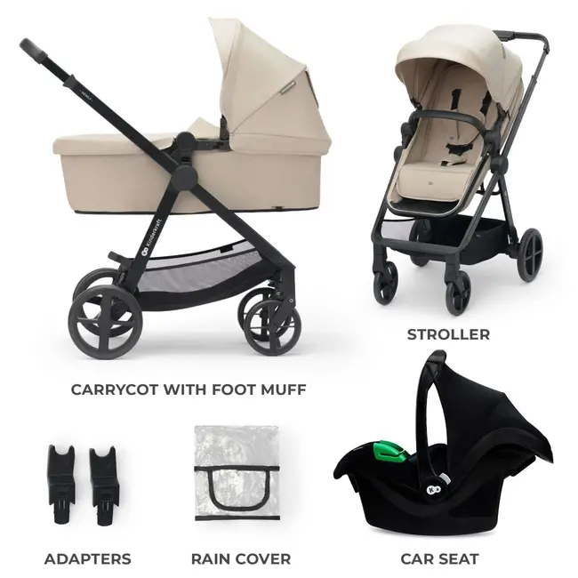 CARUCIOR KINDERKRAFT NEWLY, 3 IN 1, BEJ VIVKSNEWL00BEG300I