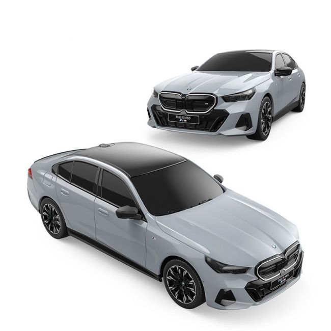 MASINA CU TELECOMANDA BMW I5 GRI SCARA 1 LA 24 VIVRas10180_Gri