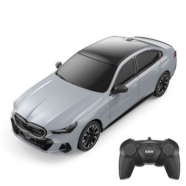 MASINA CU TELECOMANDA BMW I5 GRI SCARA 1 LA 24 VIVRas10180_Gri