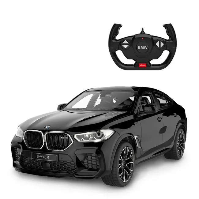 MASINA CU TELECOMANDA BMW X6 M NEGRU SCARA 1 LA 14 VIVRas99200_Negru