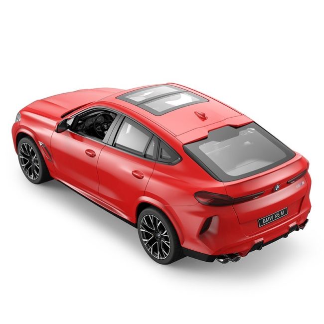 MASINA CU TELECOMANDA BMW X6 M ROSU SCARA 1 LA 14 VIVRas99200_Rosu