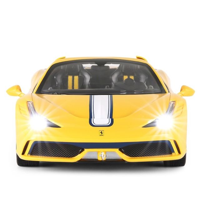 MASINA CU TELECOMANDA FERRARI 458 SPECIALE A GALBEN SCARA 1 LA 14 VIVRas74500_Galben