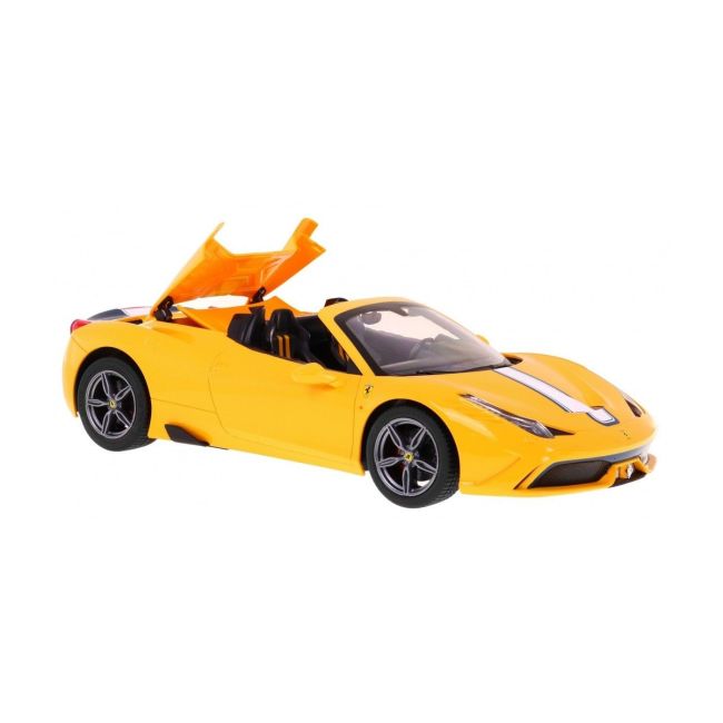 MASINA CU TELECOMANDA FERRARI 458 SPECIALE A GALBEN SCARA 1 LA 14 VIVRas74500_Galben