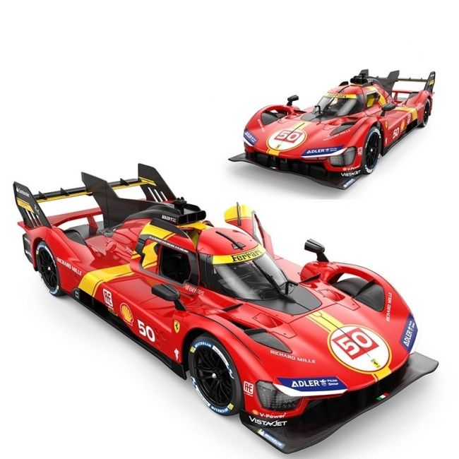 MASINA CU TELECOMANDA FERRARI 499P SCARA 1 LA 14 VIVRas10110