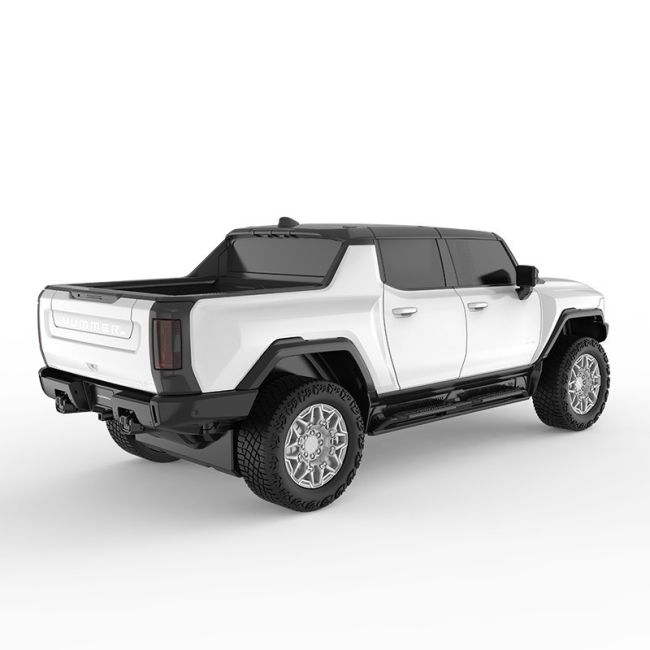 MASINA CU TELECOMANDA HUMMER EV ALB CU SCARA 1 LA 24 VIVRas93100_Alb