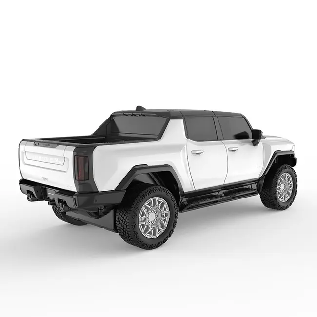 MASINA CU TELECOMANDA HUMMER EV ALB CU SCARA 1 LA 24 VIVRas93100_Alb