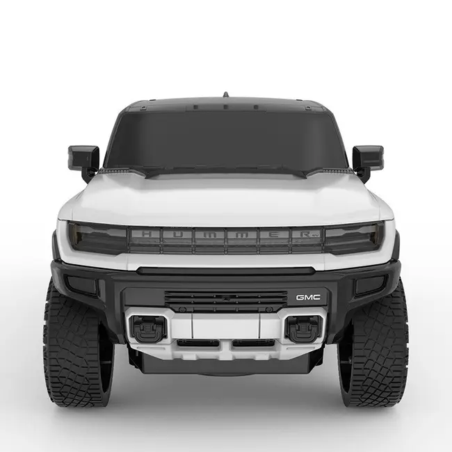 MASINA CU TELECOMANDA HUMMER EV ALB CU SCARA 1 LA 24 VIVRas93100_Alb