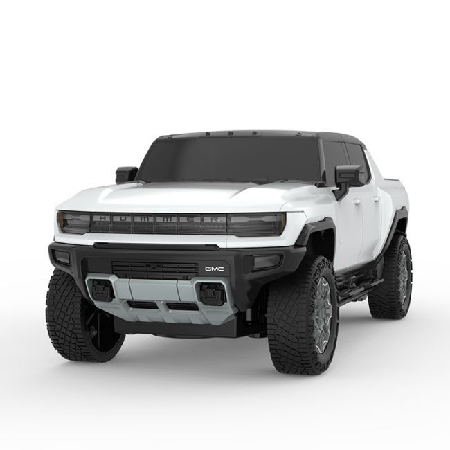 MASINA CU TELECOMANDA HUMMER EV ALB CU SCARA 1 LA 24 VIVRas93100_Alb