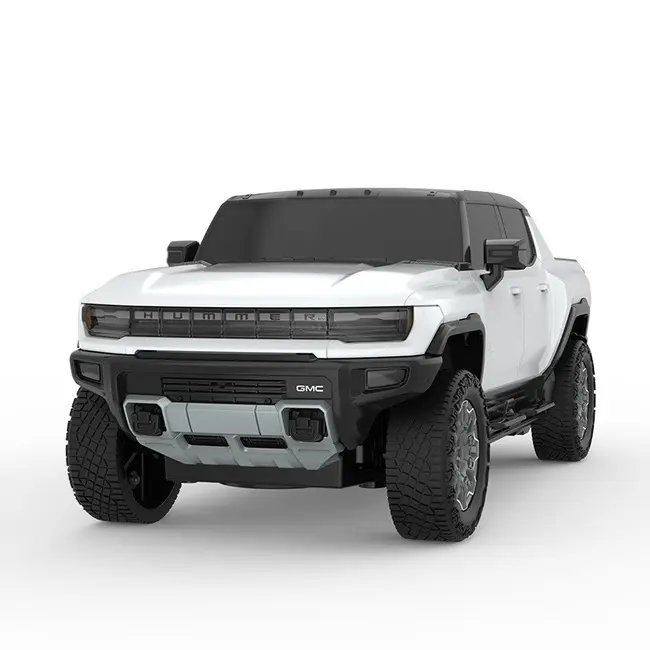 MASINA CU TELECOMANDA HUMMER EV ALB CU SCARA 1 LA 24 VIVRas93100_Alb