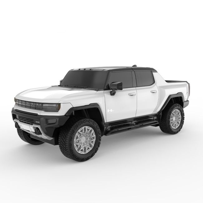 MASINA CU TELECOMANDA HUMMER EV ALB CU SCARA 1 LA 24 VIVRas93100_Alb