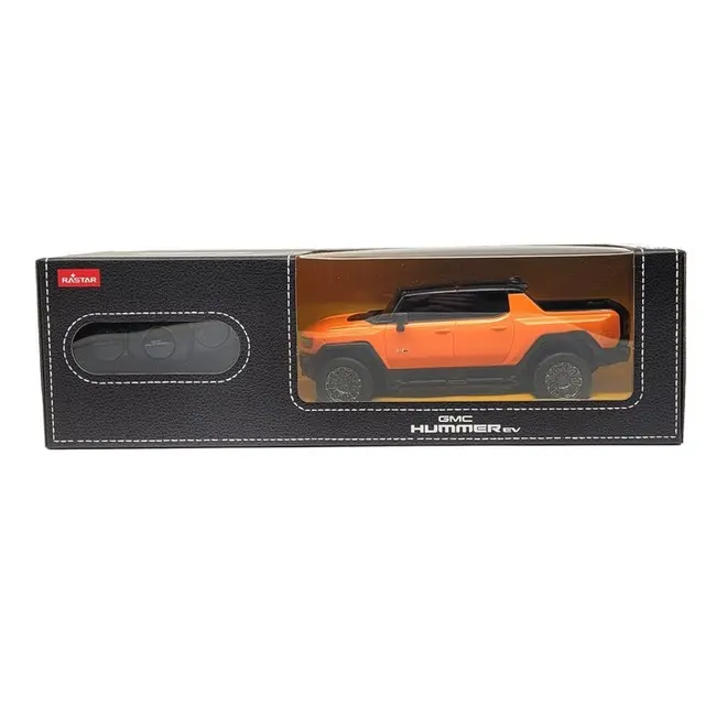 MASINA CU TELECOMANDA HUMMER EV PORTOCALIU CU SCARA 1 LA 24 VIVRas93100_Portocaliu