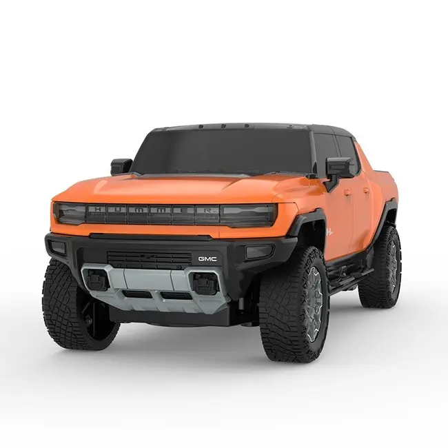 MASINA CU TELECOMANDA HUMMER EV PORTOCALIU CU SCARA 1 LA 24 VIVRas93100_Portocaliu