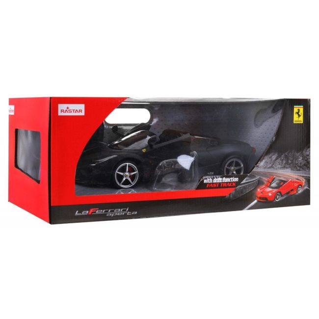 MASINA CU TELECOMANDA LAFERRARI APERTA NEGRU SCARA 1 LA 14 VIVRas75800_Negru