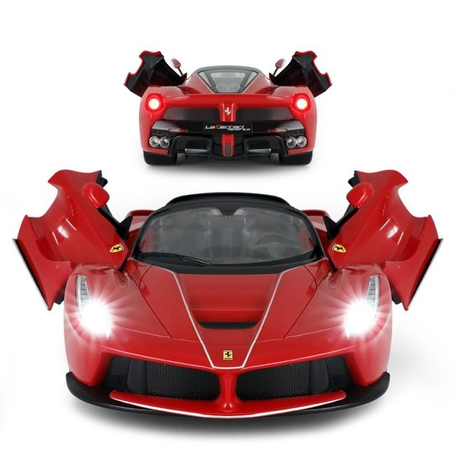 MASINA CU TELECOMANDA LAFERRARI APERTA ROSU SCARA 1 LA 14 VIVRas75800_Rosu