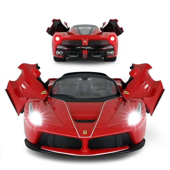 MASINA CU TELECOMANDA LAFERRARI APERTA ROSU SCARA 1 LA 14 VIVRas75800_Rosu