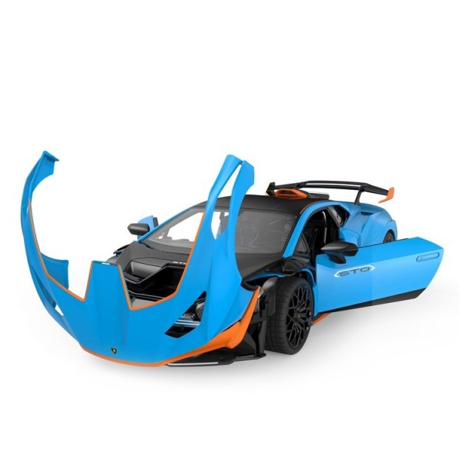 MASINA CU TELECOMANDA LAMBORGHINI HURACAN STO ALBASTRU SCARA 1 LA 14 VIVRas98700_Albastru