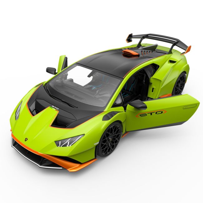MASINA CU TELECOMANDA LAMBORGHINI HURACAN STO VERDE SCARA 1 LA 14 VIVRas98700_Verde