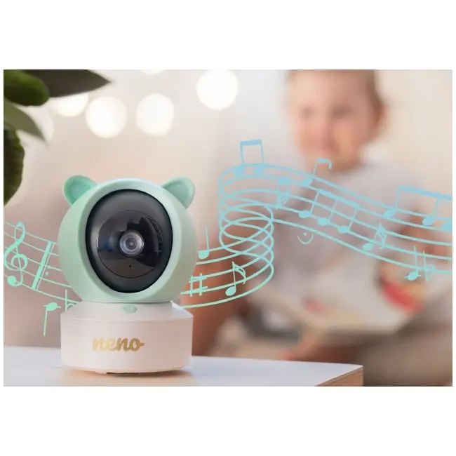 Neno ivo – video-monitor rotativ cu receptor, conectare si prin telefon nen-mam-nn009