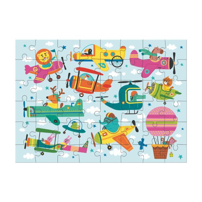 Puzzle - aventuri in zbor (48 piese)