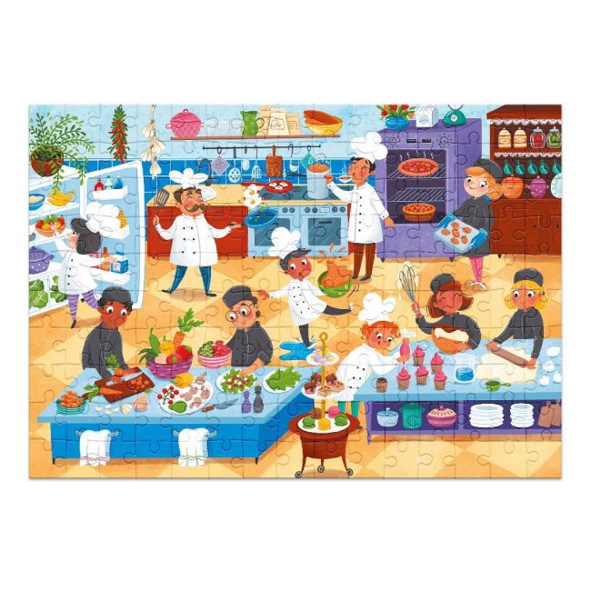 Puzzle meserii - bucatar (150 piese)