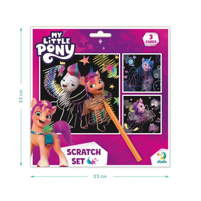 Set creativ de razuit - my little pony new generation