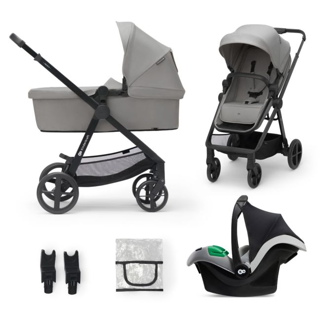 CARUCIOR KINDERKRAFT NEWLY, 3 IN 1, LIGHT GREY VIVKSNEWL00GRY300I
