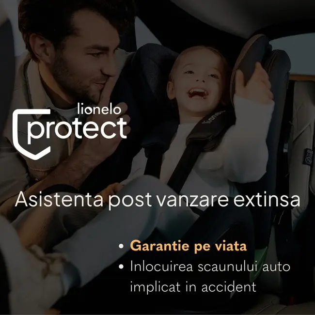 Carucior sport, Lionelo, Mira, Maner reglabil in 5 pozitii, Spatar si suport de picioare reglabile, Plasa de tantari si suport biberon incluse, Pana la 22 kg, 6 luni+, Conform cu EN1888-1, EN1888-2, Testare SGS, Bej BYNLO-MIRA_BEIGE_SAND