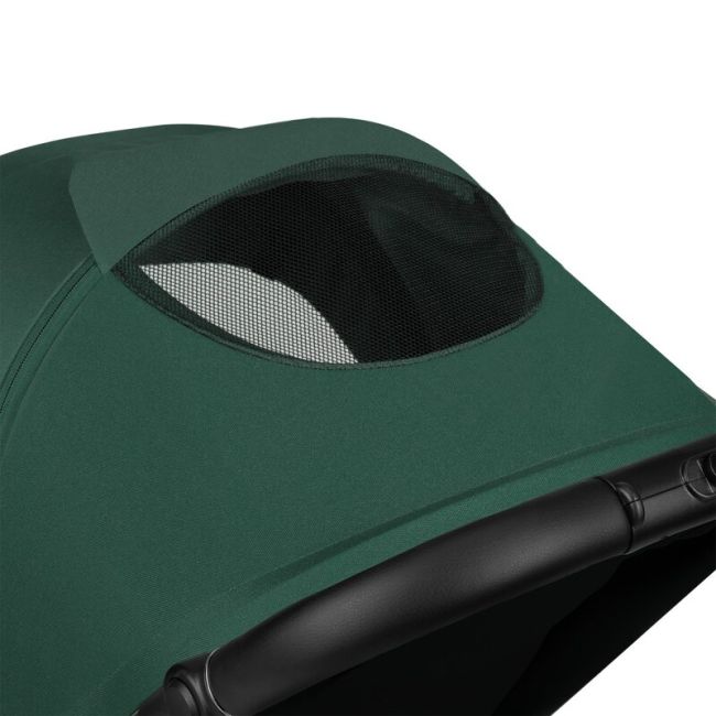 Carucior sport, Lionelo, Mira, Maner reglabil in 5 pozitii, Spatar si suport de picioare reglabile, Plasa de tantari si suport biberon incluse, Pana la 22 kg, 6 luni+, Conform cu EN1888-1, EN1888-2, Testare SGS, Verde BYNLO-MIRA_GREEN_EMERALD