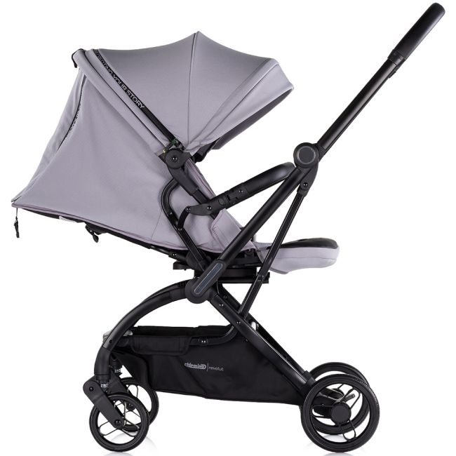 Carucior sport chipolino revolut cu sezut rotativ cloud grey hublkrv02502cl