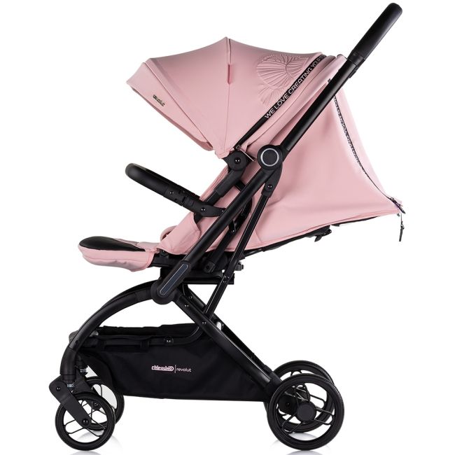 Carucior sport chipolino revolut cu sezut rotativ pink marshmallow hublkrv02506pm