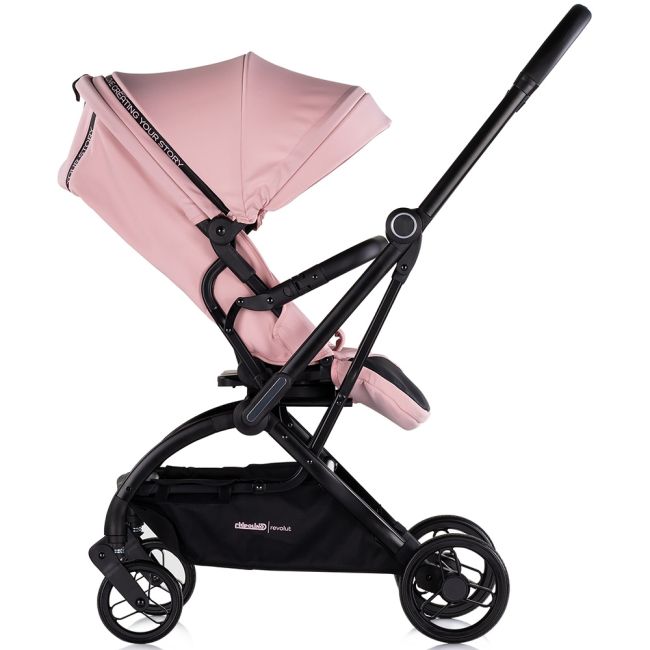 Carucior sport chipolino revolut cu sezut rotativ pink marshmallow hublkrv02506pm