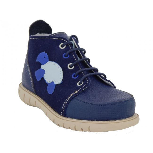 Ghetute baieti bleumarin, model Flipper (Culoare nappa: bleumarin, Marime: 25)