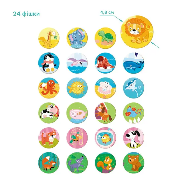 Joc lotto - animale si habitate