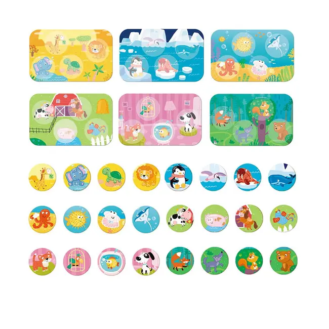 Joc lotto - animale si habitate