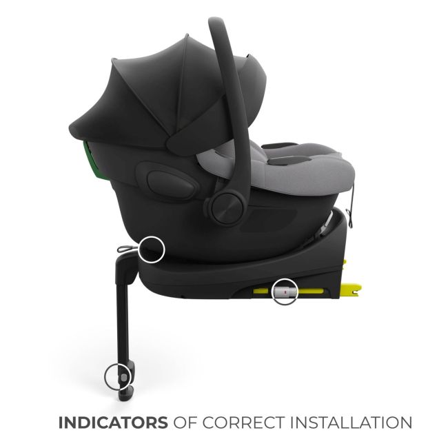 Kinderkraft ENDURA SAFE MODULAR SYSTEM GREY VIVKCILENFXGRY2000
