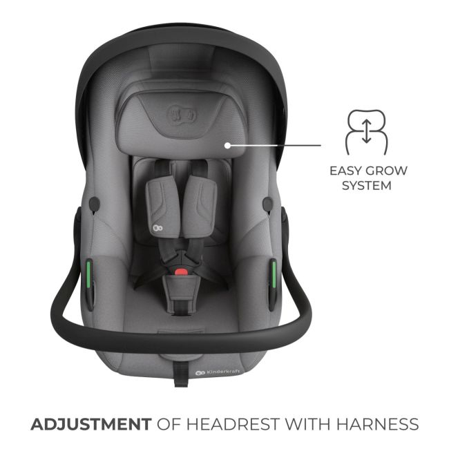 Kinderkraft ENDURA SAFE MODULAR SYSTEM GREY VIVKCILENFXGRY2000