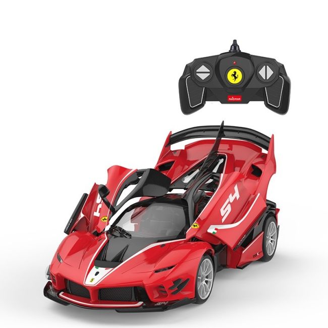 MASINUTA CONSTRUIBILA CU TELECOMANDA FERRARI FXXK EVO SCARA 1 LA 18 VIVRas96900
