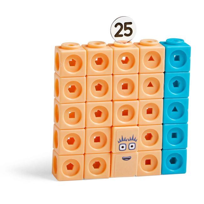 Mathlink®cubes numberblocks in romana set de activitati de la 21 - 30